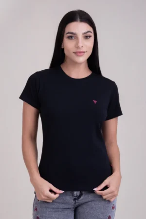 Camiseta Básica Feminina Texas Farm
