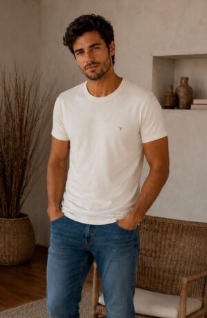 Camiseta Básica Masculina Texas Farm