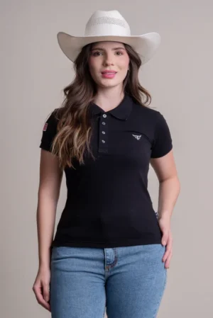 Camisa Polo Feminina New Style