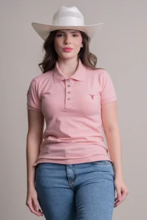 Camisa Polo Feminina New Style