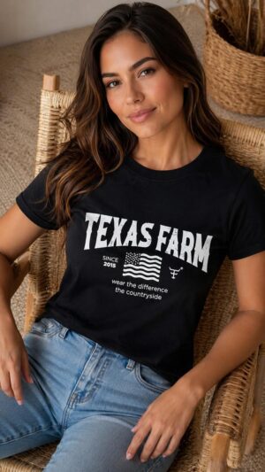 Camiseta Babylook Texas Farm
