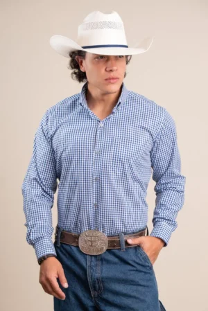Camisa Masculina Manga Longa Texas Farm
