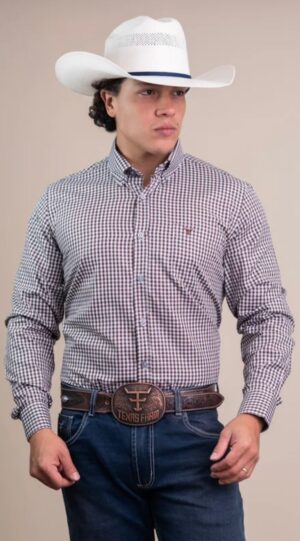 Camisa Masculina Manga Longa Texas Farm