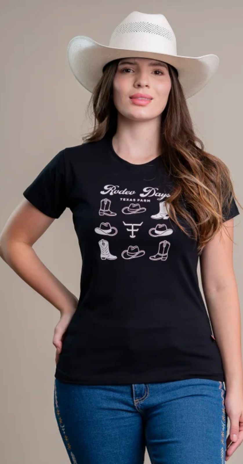 Camiseta Babylook Texas Farm
