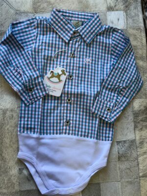 Body Camisa Manga Longa Menina
