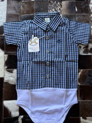 Body Camisa Manga Curta