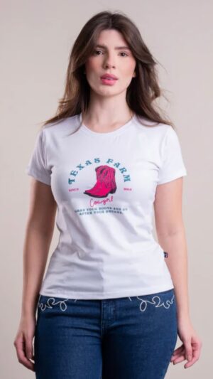 Camiseta Babylook Texas Farm